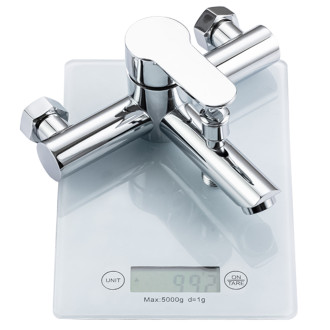 CERANO - Vanová nástěnná baterie Elvona - chrom