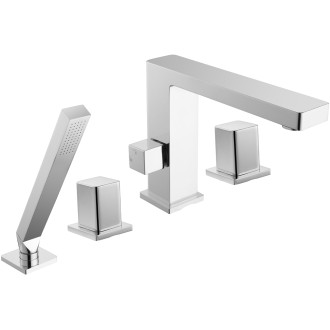 CERANO - Vanová páková baterie na okraj vany Forea - chrom