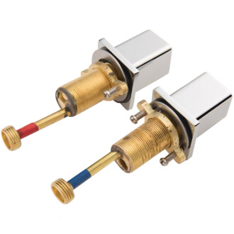 CERANO - Vanová páková baterie na okraj vany Forea - chrom