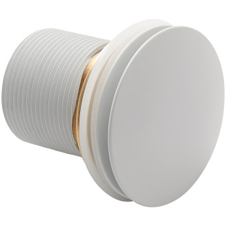 CERANO - Vanová výpusť  - 6/4 " - click-clack s přepadem - bílá matná