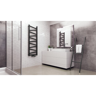 CERANO - Věšák Maestoso - bílá lesklá - 45x120 cm