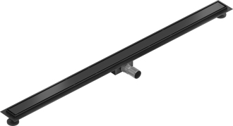 Mexen FLAT 150 cm - 2v1 lineární odtokový žlab, černá 1710150