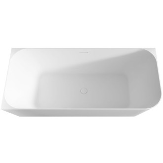 CERANO - Volně stojící akrylátová vana Brilante, levá - bílá lesklá - 170x75 cm