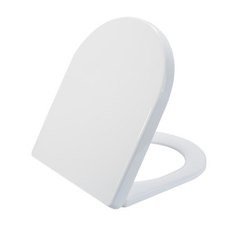 CERANO - WC sedátko se zpomalovacím mechanismem Gabineto - bílá lesklá - 35,9x5x46,4 cm