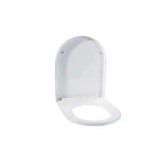 CERANO - WC sedátko se zpomalovacím mechanismem Gabineto - bílá lesklá - 35,9x5x46,4 cm