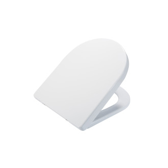 CERANO - WC sedátko se zpomalovacím mechanismem Gabineto - bílá lesklá - 35,9x5x46,4 cm