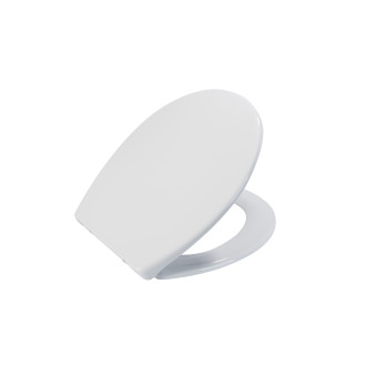 CERANO WC sedátko se zpomal.mechan.Tavoleta bílá lesklá UF 37,2x5,2x44,6cm CER-414803