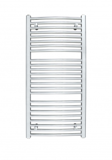 radiátor OMEGA R 600 x 1574 mm, C35 white silk, středové připojení 50 mm RADOME601635SP