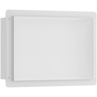 CERANO - Zápustná polička/nika do obkladu - bílá matná - 30x20x10 cm