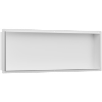 CERANO - Zápustná polička/nika do obkladu - bílá matná - 60x20x10 cm