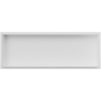 CERANO - Zápustná polička/nika do obkladu - bílá matná - 60x20x10 cm