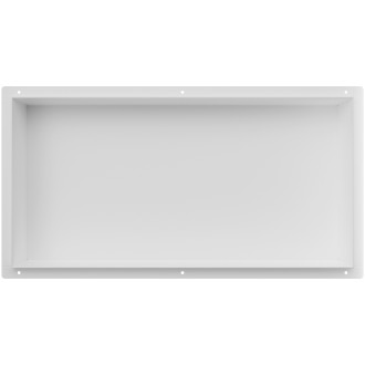 CERANO - Zápustná polička/nika do obkladu - bílá matná - 60x30x10 cm
