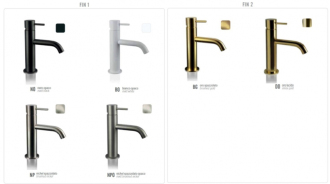 Umyvadlová baterie ARNO 11L, 37 - bílá mat