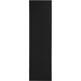 TUANA - Koupelnová skříňka vysoká Merito - černá matná - 35x120x28 cm