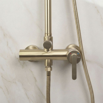 Sprchový set Rea Ontario Brush Gold