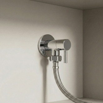 Rohový ventil 1/2" x 3/4" Chrome