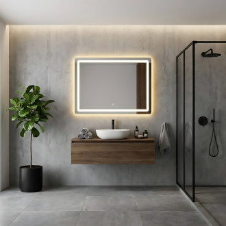 REA Zrcadlo LED 80x60cm P10407 HOM-02829