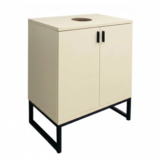Skříňka pod umyvadlo bez umyvadla Ceramia Easy 60x73x36 cm jasmín mat EASYUMDJ