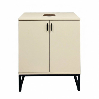 Skříňka pod umyvadlo bez umyvadla Ceramia Easy 60x73x36 cm jasmín mat EASYUMDJ