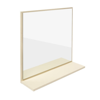 Zrcadlo s poličkou Ceramia Easy 60x61,5 cm jasmín EASYZRCJ
