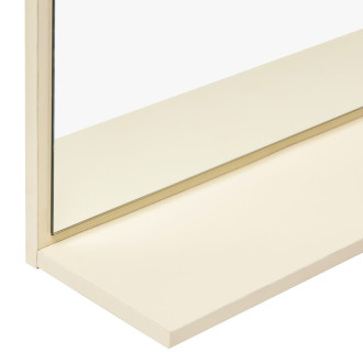 Zrcadlo s poličkou Ceramia Easy 60x61,5 cm jasmín EASYZRCJ