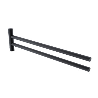 Nimco Černý držák na ručníky otočný, 42 cm BRC 11096-90