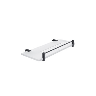 Nimco Černá police IXI s ohrádkou, 30 cm BRC X430-X-90