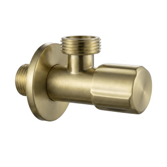 REA "Rohový ventil 02 1/2"" x 3/4"" Brush Gold" REA-12011