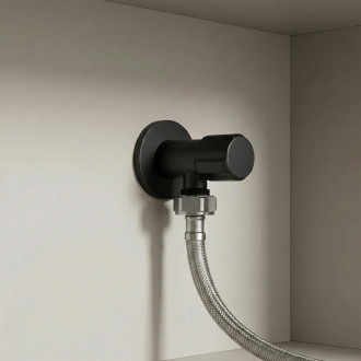 Rohový ventil 02 1/2" x 3/4" Black