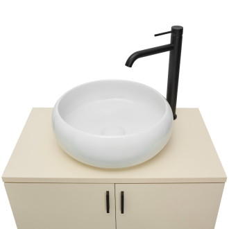 Koupelnová skříňka s umyvadlem Ceramia Easy 60x73x36 cm jasmín mat EASYUMDB11