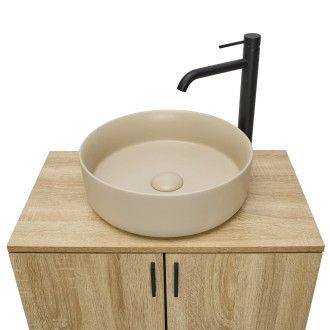 Koupelnová skříňka s umyvadlem Ceramia Easy 60x73x36 cm světlý dub lesk EASYUMDB3