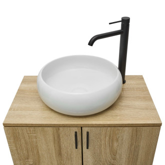 Koupelnová skříňka s umyvadlem Ceramia Easy 60x73x36 cm světlý dub lesk EASYUMDB5