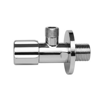 Rohový ventil 02  1/2" x 3/8" Chrome