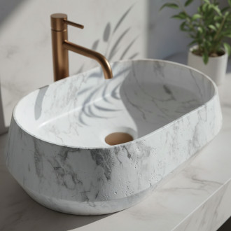 Umyvadlo na desku Zoe Dune