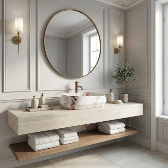 Umyvadlo na desku Zoe Travo