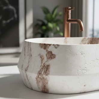 Umyvadlo na desku Zoe Travo