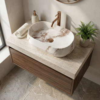 Umyvadlo na desku Zoe Travo
