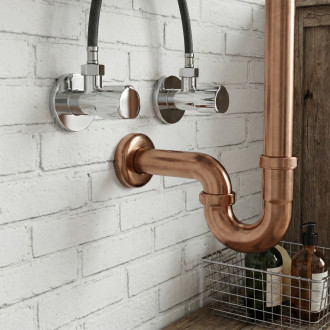 Rohový ventil 02  1/2" x 3/8" Chrome