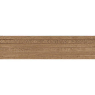 Mexen Western Wood Walnut próbka gresu szkliwionego rekt. G1, płytka drewnopodobna ścienna, mat - TL702-54-S