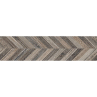 Mexen Native Black próbka gresu szkliwionego rekt. G1, płytka drewnopodobna podłogowo-ścienna, carving - TL704-00-S