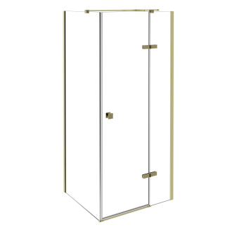 Čtvercový sprchový kout PIXA GOLD