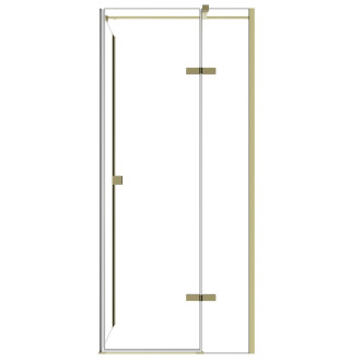 Čtvercový sprchový kout PIXA GOLD