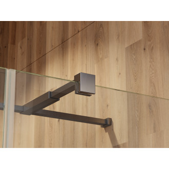 Čtvercový sprchový kout PIXA GRAFIT