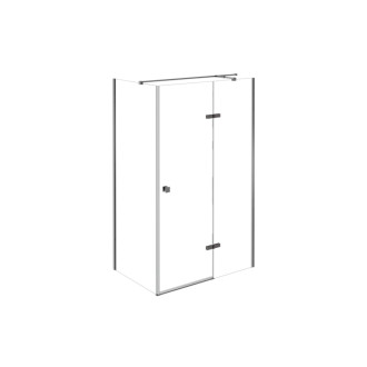Obdélníkový sprchový kout PIXA GRAFIT