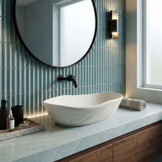 REA Umyvadlo na desku Emilia Grid REA-U3509