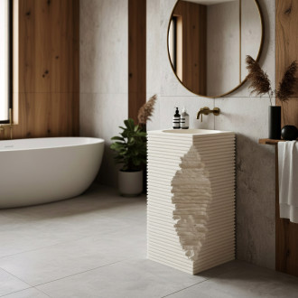 REA Volně stojící umyvadlo Travena Square REA-U3534