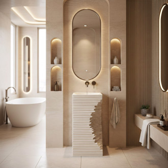 REA Volně stojící umyvadlo Travena Square REA-U3534