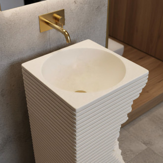 REA Volně stojící umyvadlo Travena Square REA-U3534