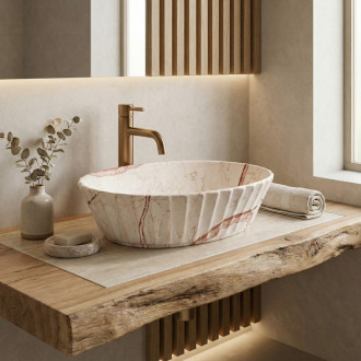 REA Umyvadlo na desku Samanta Zen REA-U3532