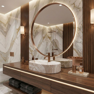 REA Umyvadlo na desku Marcela 60 Vanilla REA-U3517